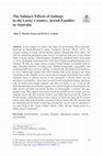 Research paper thumbnail of The Salutary Effects of Settings in the Lucky Country: Jewish Families in Australia (book chapter)