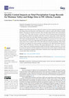 Research paper thumbnail of Quality Control Impacts on Total Precipitation Gauge Records for Montane Valley and Ridge Sites in SW Alberta, Canada