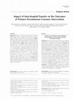 Research paper thumbnail of Impacto da transferência inter-hospitalar nos resultados da intervenção coronária percutânea primária