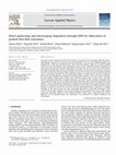 Research paper thumbnail of Direct patterning and electrospray deposition through EHD for fabrication of printed thin film transistors