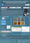 Research paper thumbnail of Alkali and acid polysaccharides blend nanofibrous membranes prepared by electrospinning