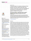 Research paper thumbnail of Characterization of cysteine proteases from poultry red mite, tropical fowl mite, and northern fowl mite to assess the feasibility of developing a broadly efficacious vaccine against multiple mite species