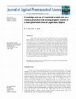 Research paper thumbnail of Knowledge and use of insecticide treated nets as a malaria preventive tool among pregnant women in a local government area of Lagos state , Nigeria