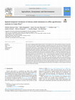 Research paper thumbnail of Spatial-temporal variations of nitrous oxide emissions in coffee agroforestry systems in Costa Rica