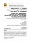 Research paper thumbnail of BRRI Dhan102: An Irrigated Ecosystem-Friendly Zinc-Enriched Rice Variety for Bangladesh