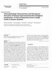 Research paper thumbnail of Clinicopathologic Characteristics and Therapeutic Outcomes of Primary Gastrointestinal Non-Hodgkin’s Lymphomas: 10 Years of Experience from a Single Center in Eastern Anatolia