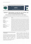 Research paper thumbnail of Modeling of Multi-population Microbial Fuel and Electrolysis Cells Based on the Bioanode Potential Conditions