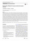 Research paper thumbnail of Kinetic studies of Bisphenol A in aqueous solutions by enzymatic treatment