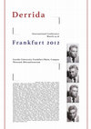 Research paper thumbnail of Derrida. Frankfurt 2012