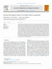 Research paper thumbnail of Structural and magnetic behavior of Al diluted CoFe 2 O 4 nanoparticles