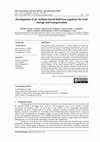 Research paper thumbnail of Development of an Arduino-based field heat regulator for fruit storage and transportation