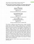 Research paper thumbnail of The Influence of Bank Liquidity on Lending Behaviour of Deposit Money Banks (DMBs) in Nigeria (2006 - 2020)