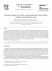 Research paper thumbnail of Dynamic analysis of a slider–crank mechanism with eccentric connector and planetary gears