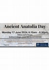 Research paper thumbnail of Ancient Anatolia Day ehu ishamai