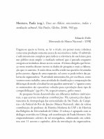 Research paper thumbnail of Montero, Paula (Org.). Deus Na Aldeia: Missionários, índios E Mediação Cultural, São Paulo, Globo, 2006, 583 Pp.