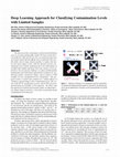 Research paper thumbnail of Deep learning approach for classifying contamination levels with limited samples