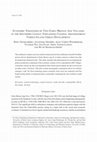 Research paper thumbnail of Economic Strategies of Two Early Bronze Age Villages in the Southern Levant: Explaining Coastal Abandonment Versus Inland Urban Development