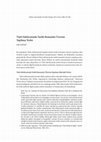 Research paper thumbnail of Türk Edebiyatı'nda Tarihî Romanlar Üzerine Yapılmış Tezler