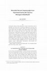 Research paper thumbnail of Mustafa Necati Sepetçioğlu'nun Yayımlanmamış Bir Oyunu: Meragalı Abdülkadir