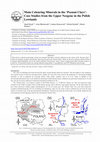 Research paper thumbnail of Główne minerały barwiące w iłach poznańskich: Studia przypadków z górnego neogenu na Niżu Polskim