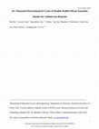 Research paper thumbnail of SLAC-PUB-14379 Six Thousand Electrochemical Cycles of Double-Walled Silicon Nanotube Anodes for Lithium Ion Batteries