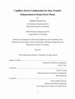 Research paper thumbnail of Capillary-driven Condensation for Heat Transfer Enhancement in Steam Power Plants