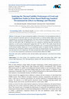 Research paper thumbnail of Analysing the Thermal Stability Performance of Fresh and Equilibrium Zeolite in Water-Based MudUsing Standard Deviationand the Effects on Rheology and Filtration