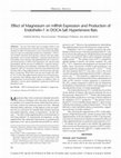 Research paper thumbnail of Effect of Magnesium on mRNA Expression and Production of Endothelin-1 in DOCA-Salt Hypertensive Rats