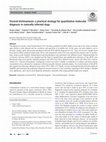 Research paper thumbnail of Visceral leishmaniasis: a practical strategy for quantitative molecular diagnosis in naturally infected dogs