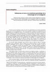 Research paper thumbnail of Reseña bibliográfica: Reflexiones en torno a la enseñanza-aprendizaje de la metodología de la investigación