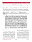 Research paper thumbnail of Structural determinant of BST-2-mediated regulation of breast cancer cell motility: a role for cytoplasmic tail tyrosine residues