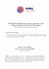 Research paper thumbnail of Scale-Shift and Harmonic analysis approach to the Mellin transform for Discrete-time signals