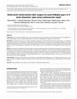 Research paper thumbnail of Distal aortic reintervention after surgery for acute DeBakey type I or II aortic dissection: open versus endovascular repair