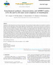 Research paper thumbnail of Sonochemical synthesis, characterization, and ADMET studies of Fe (II) and Cu (II) nano-sized complexes of trimethoprim