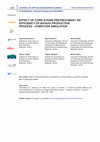 Research paper thumbnail of Effect of corn straw pretreatment on efficiency of biogas production process: Computer simulation