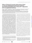 Research paper thumbnail of Effects of Polycyclic Aromatic Hydrocarbons (PAHs) on Vascular Endothelial Growth Factor Induction through Phosphatidylinositol 3-Kinase/AP-1-dependent, HIF-1α-independent Pathway