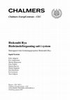 Research paper thumbnail of Biokombi Rya - Biobränsleförgasning satt i system