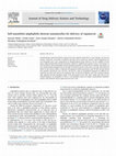 Research paper thumbnail of Self-assembled amphiphilic-dextran nanomicelles for delivery of rapamycin