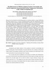 Research paper thumbnail of The effectiveness of TMLM on Student Teachers’ Personality and Social Competence measured with Teacher Competency Assessment in the COVID-19 Pandemic Era