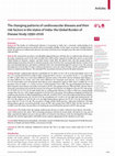 Research paper thumbnail of The changing patterns of cardiovascular diseases and their risk factors in the states of India: the Global Burden of Disease Study 1990–2016