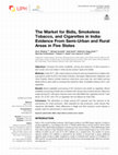 Research paper thumbnail of The Market for Bidis, Smokeless Tobacco, and Cigarettes in India: Evidence From Semi-Urban and Rural Areas in Five States