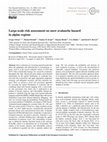 Research paper thumbnail of Large-scale risk assessment on snow avalanche hazard in alpine regions