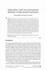 Research paper thumbnail of Multi-ethnic Girls' Social Positional Identities in Educational Transitions