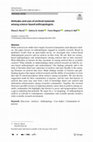 Research paper thumbnail of Attitudes and uses of archival materials among science-based anthropologists