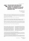 Research paper thumbnail of "Le dio un golpe con tanta furia y fuerza que fue milagro no matarle": la agresión al escultor aragonés Juan Miguel Orliens en Zaragoza (1624), Ars Longa, 32, 2023, pp. 35-51.