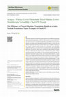 Research paper thumbnail of Arapça – Türkçe Çeviri Türlerinde Nöral Makine Çeviri Modellerinin Verimliliği: ChatGPT Örneği