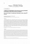 Research paper thumbnail of LYMPHOCYTE RESPONSE TO Mycobacterium leprae ANTIGENS IN REVERSAL REACTION STATE OF LEPROSY