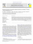 Research paper thumbnail of Excitation functions of α-particle induced reactions on enriched 123Sb and natSb for production of 124I