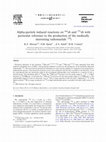 Research paper thumbnail of Alpha-particle induced reactions on natsb and 121sb with particular reference to the production of the medically interesting radionuclide 124i