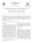 Research paper thumbnail of 3He-particle-induced reactions on natSb for production of 124I